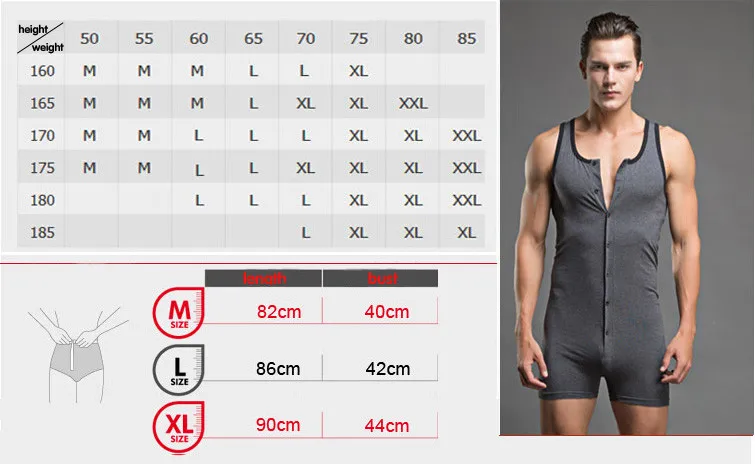 One Piece Suit Pure Cotton Men's Quick Dry Breathable Solid Sleeveless Tank Tops Pajamas Set Male Home Underwear Body Shapers mens brushed cotton pyjamas