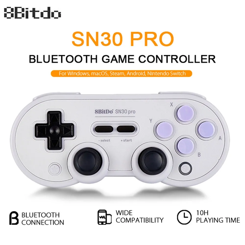 

2018 NEW 8Bitdo SN30 Pro G SN Wireless Bluetooth Gampad Controller with Joystick for Switch Steam Windows Android macOS