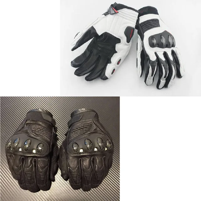 

Motorcycle Racing Gloves Full Finger Dain Riding Gloves short grade leather gloves Road adventure riding gloves