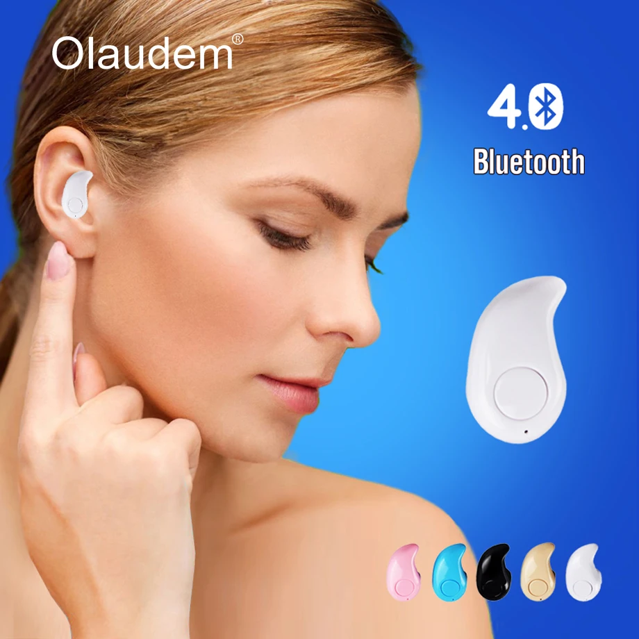 Миниатюрные Bluetooth беспроводные наушники вкладыши для iPhone 5 6 телефонные EPS530|headset for