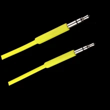 Cable auxiliar de 3,5mm para altavoz, amplificador de DVD y TV, Cable trenzado macho a macho, ultracorto, 3,5mm