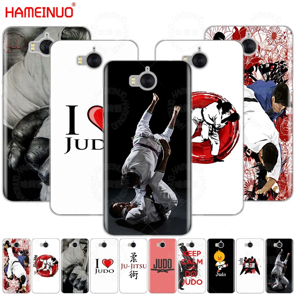 HAMEINUO Япония judo Спорт сотовый телефон чехол для huawei honor 3C 4X 4C 5C 5X 6 7 Y3 Y6 Y5 2 II Y560 Y7 2017 |