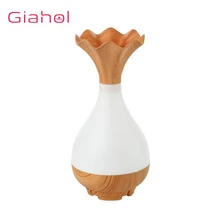 USB 95 мл диффузный увлажнитель воздуха 7 цветов Изменение светодиодный ночник ваза-лампа форма Ароматерапия Электрический Арома диффузор тумана