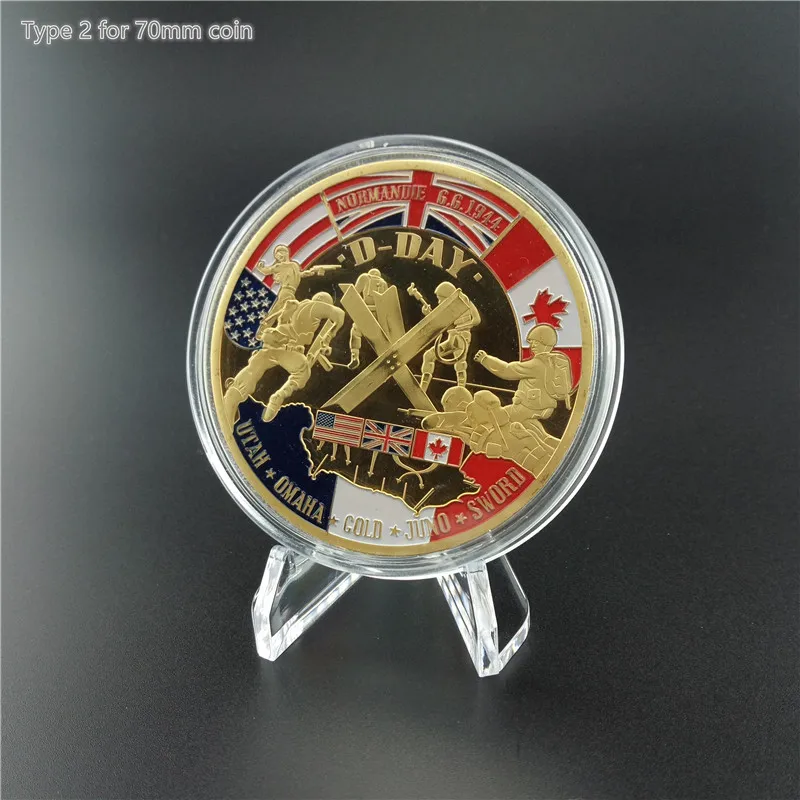 Type 2 for 70mm coin