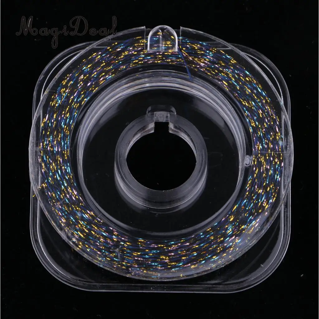 55yards/spool Metallic Guide Wrapping Fishing Line Thread Strong Nylon Fibers for Rod Building Repairing DIY