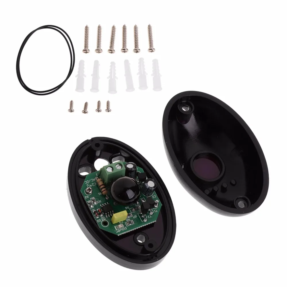 

1 Pair Beam Photoelectric Infrared Detector Alarm Barrier Sensor Gate Door Window Home Security System A03 19 Dropship