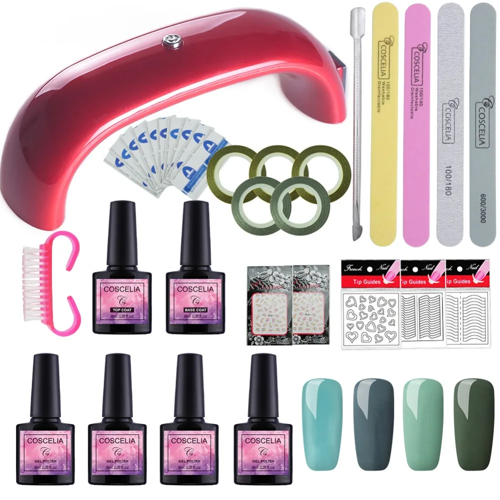 Professional UV Gel Manicure Kit 12W UV USB Lamp Dryer Lamp for Nail 4PCS Nail Gel Polish Manicure Nail Set Manicure Tools Kit Professional UV Gel Manicure Kit 12W UV USB Lamp Dryer Lamp for Nail 4PCS Nail Gel Polish Manicure Nail Set Manicure Tools Kit