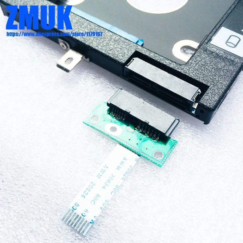  Marca nueva unidad SSD adaptador HDD Caddy w/tablero impar Kit para Lenovo Ideapad 100-15IBD portát