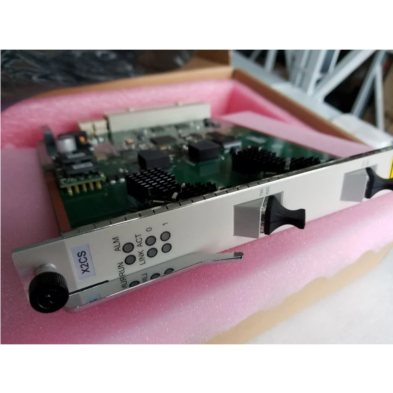 Оригинальная модель Hua wei X2CS 10G uplink включая 2 карты модели H801X2CS SFP для MA5680T и MA5683T OLT |