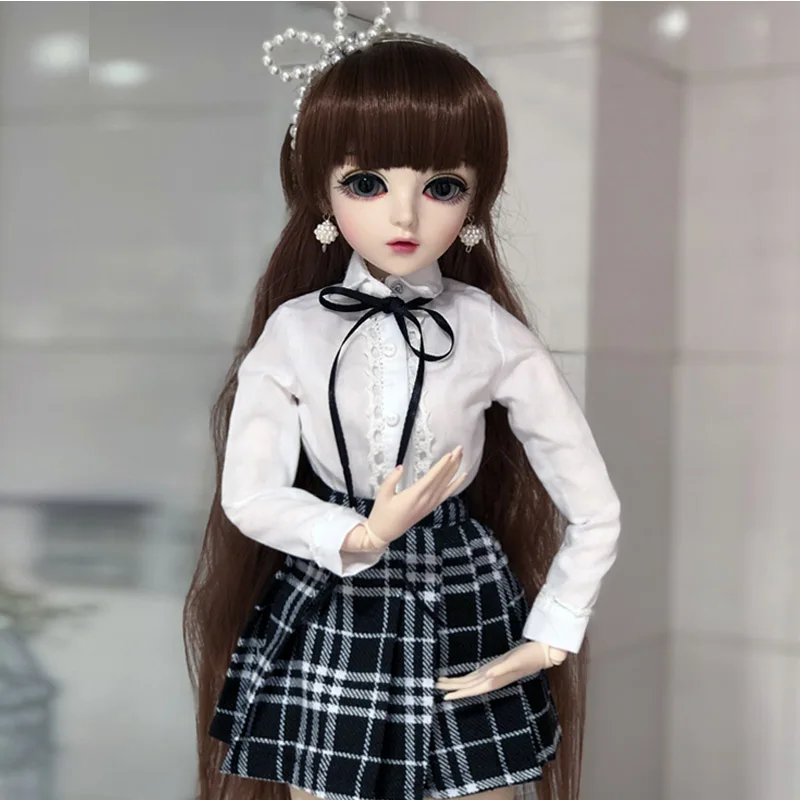 1/3 BJD 60 см куклы игрушки высшего качества китайская Кукла 18 шарниров BJD шаровая шарнирная кукла Мода девушка подарок игрушки для девочек модифицированная версия