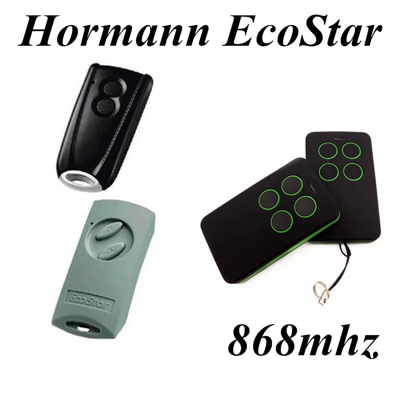 Ворота дистанционного Управление брелок Hormann EcoStar RSC2 RSE2 ворот междугородние гараж дистанционного Управление дубликат 868 мГц