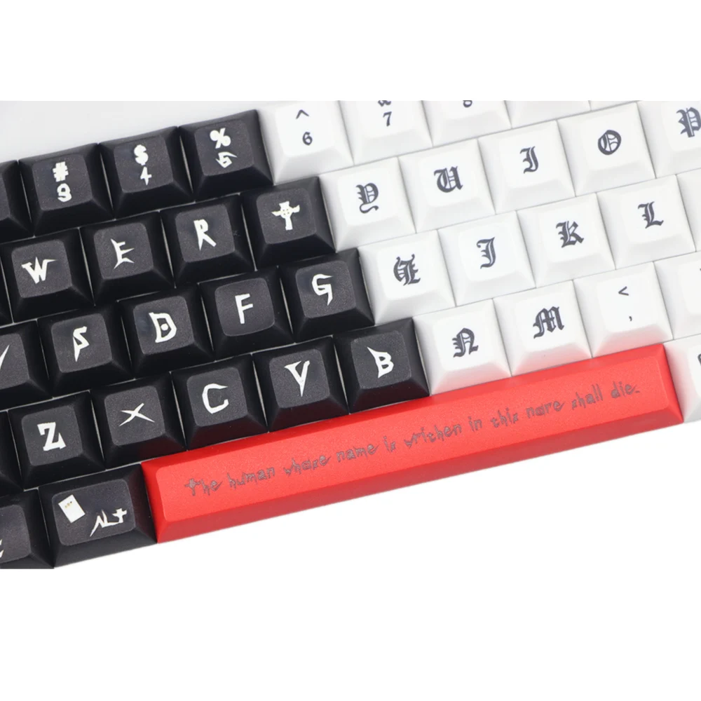 Новое поступление DSA pbt keycap dye sub keycaps 61 Ключ для cherry mx Переключатель