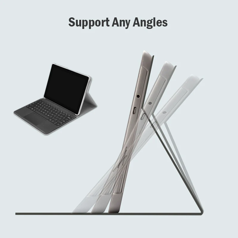 New Laptop Tablet Sleeve for Microsoft Surface Go Pro 6 Angles Folio Stand Case for Surface Pro 6 5 4 Case Women Men Laptop Bag