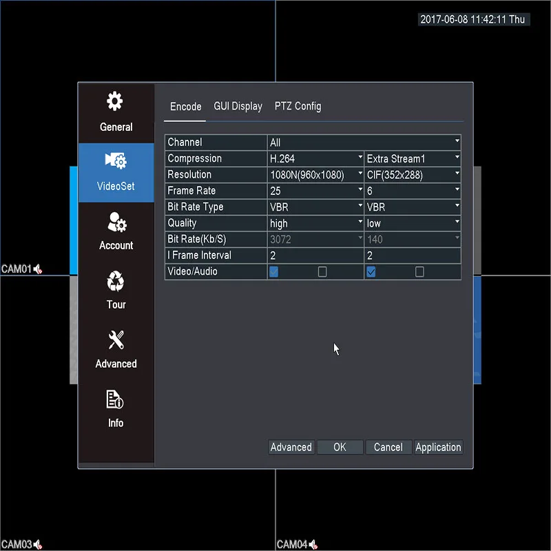 Видеорегистратор KEEPER 4 канала 1080N AHD Full HD 5 в 1 гибридная камера видеонаблюдения с