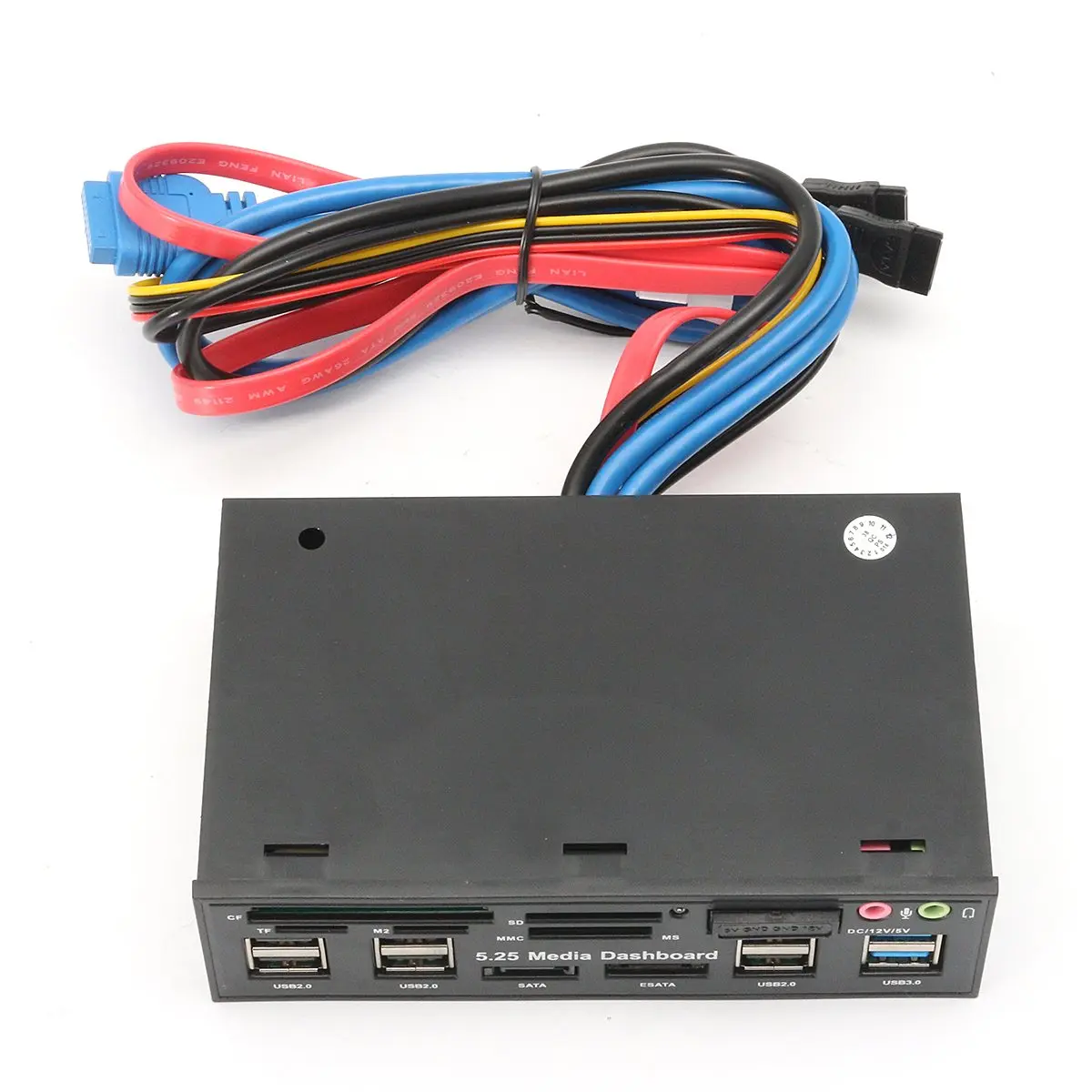 5 25 дюймов USB3.0 Многофункциональный 6 в 1 кардридер USB2.0 SATA/eSATA USB концентратор аудио