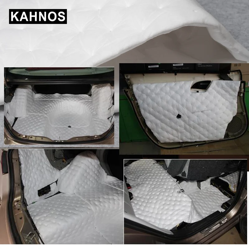 Car Noise Insulation 50*80cm Self adhesive Heat Cotton Control Deadener