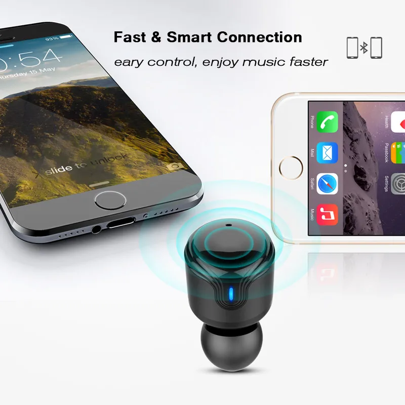TWS Bluetooth наушники для Xiaomi Redmi note 7 mi 9 беспроводные Huawei p30 pro iPhone 7X8 гарнитура|Наушники