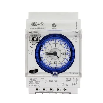 

SUL 181d Analog 24 Hours 3-Module Segment Mechanical DIN RAIL Timer Switch With Power Reserve SUL181d
