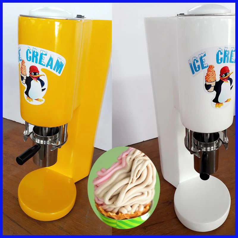 

Stylish appearance spaghetti soft ice cream maker ice cream embossing noodles shapes ice cream machine