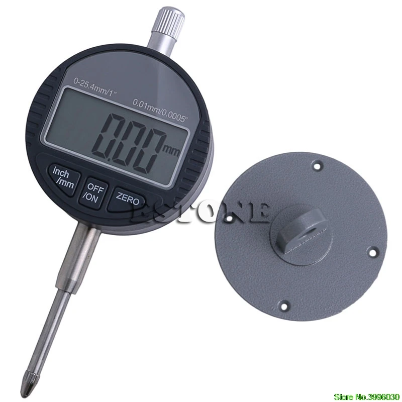 

0.01mm/0.0005" Range 0-25.4mm/1" Gauge Digital Dial indicator Precision Tool