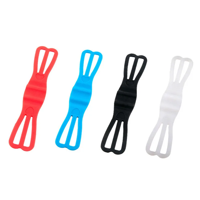 

Cycling Bike Bicycle High elastic silicone Elastic Strap Bandage Fixed Holder For Mobile Phone