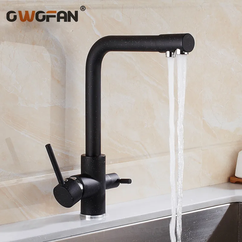 

Filter Kitchen Faucets Deck Mounted Mixer Tap 360 Rotation with Water Purification Features Mixer Tap Crane For Kitchen N22-072
