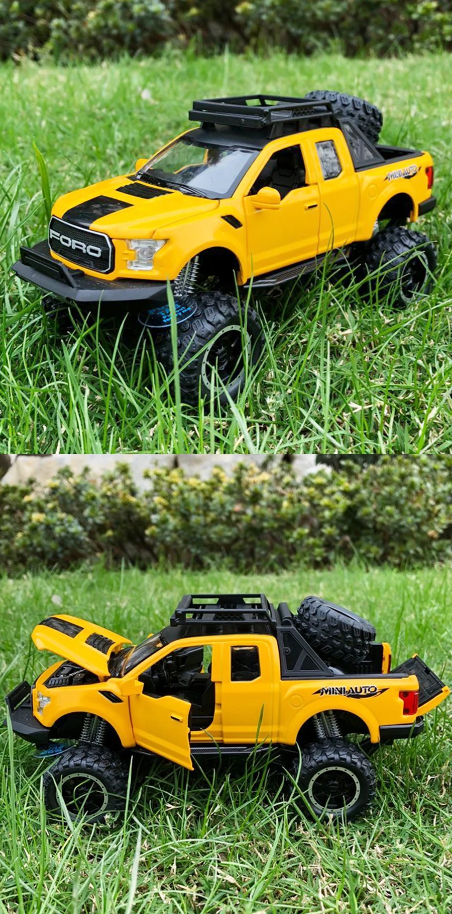 1:32 Ford Raptor F150 пикап Металлический Игрушечный литой автомобиль модель автомобиля подарок игрушки для детей