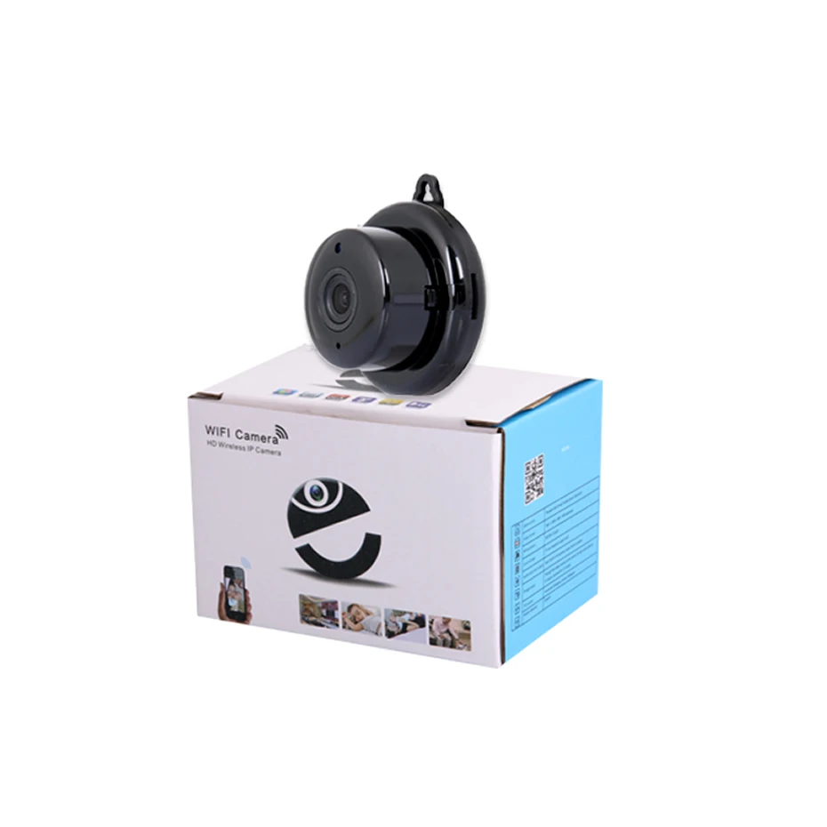 Wsdcam домашней безопасности Мини Wi Fi 1080 P IP камера беспроводной Малый CCTV инфракрасный ночное видение обнаружения движения Слот для карты SD