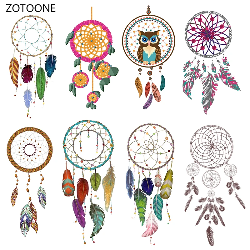 

ZOTOONE Wind Chimes Stripes Iron on Transfer Patches on Clothing Diy Patch Heat Transfer for Clothes Decoration Stickers Gift G