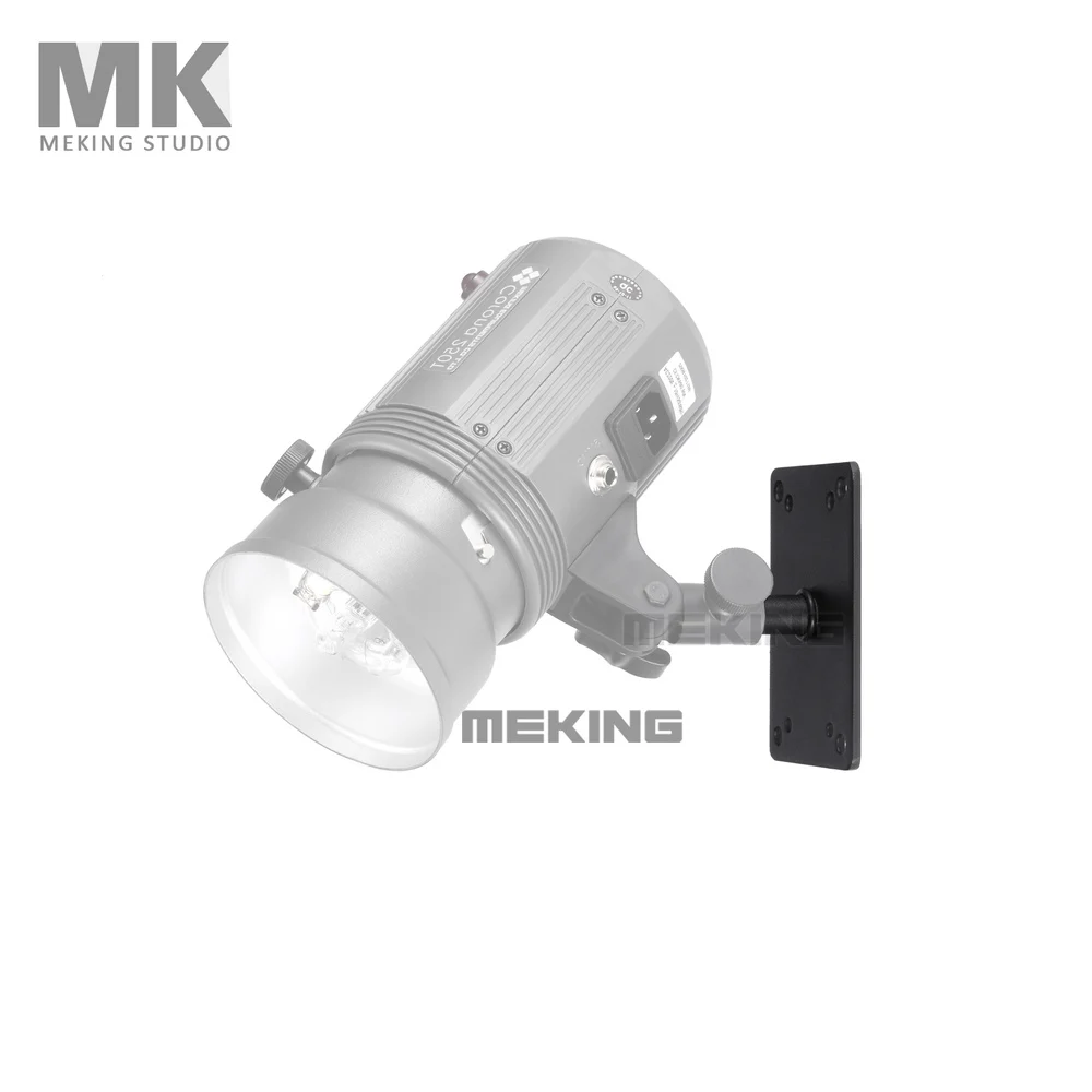 

Meking Photo Studio Lighting Wall holder Mini Light Stand Baby Plate 6cm M11-027A flash Accessories
