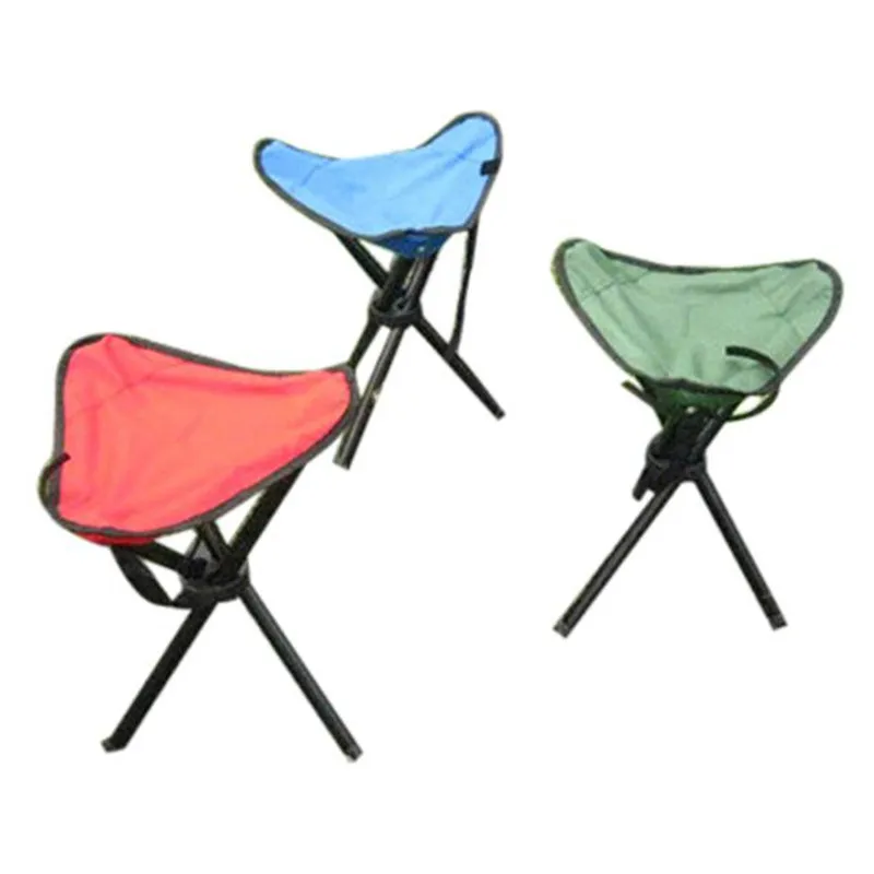 snowshine3 YLS Camping Folding Stool Portable 3 Legs Chair Tripod Seat