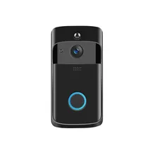 Беспроводной визуальной голосовой внутренней связи с Wi-Fi управление с помощью мобильного телефона электронный умный дверной звонок, y19