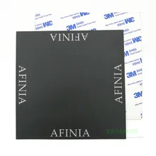 1 pcs tiertime UP/AFINIA 3D parti della stampante 5.5 pollici x 5.5 pollici PC Superficie di Stampa Copriletto/calore carta per Stampanti H-Series 3D(China)
