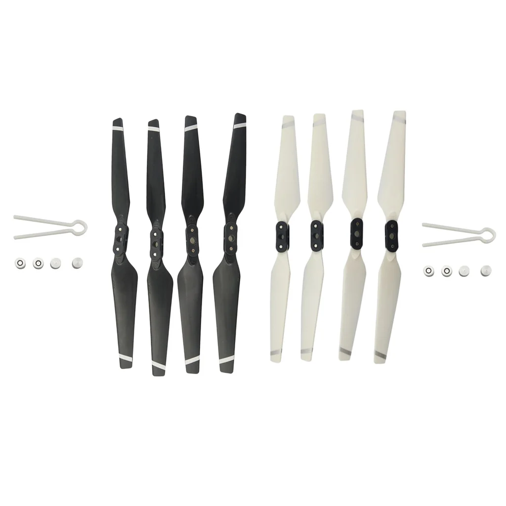 

8Pcs Propeller Blade Prop for Hubsan H501S H501C H501A H501M H501S W H501S pro MJX B2C B2W Bugs 2 Aircraft Drone Folding Fan