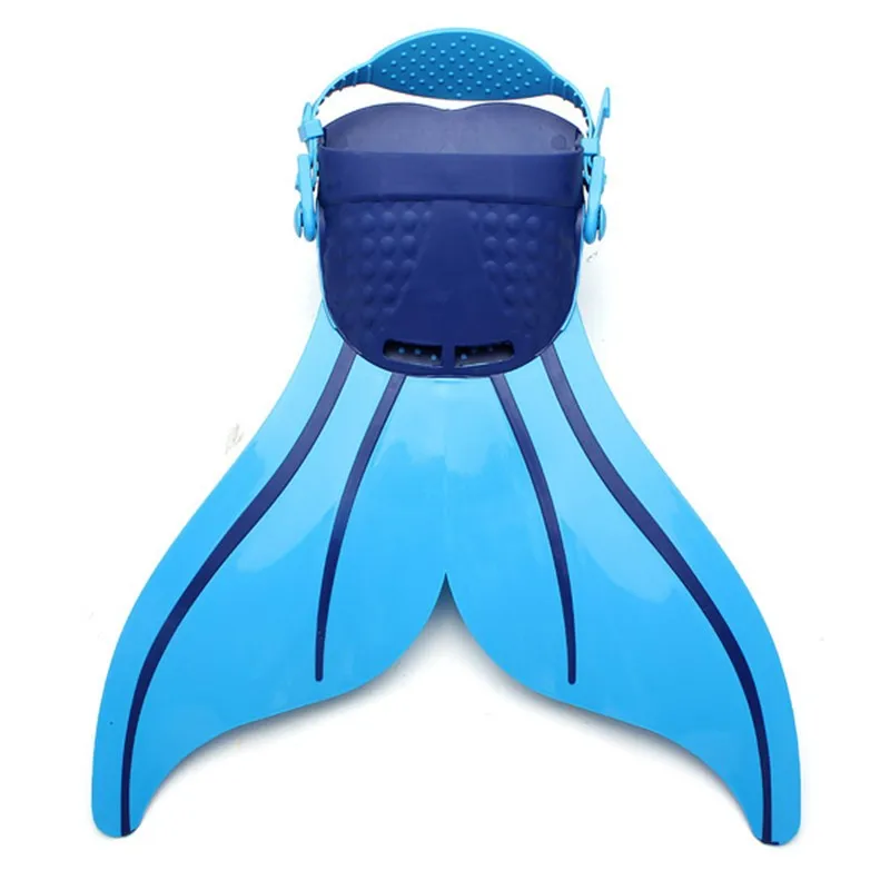 

Adjustable Wave Fins Kid Free Swimming Fins Training Flipper Mermaid Swim Fin Tail Diving Foot Flipper