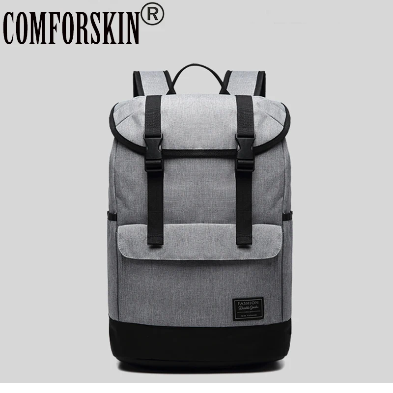

COMFORSKIN Large Capacity Laptop Backpack Men Backpack With Bunch Of Pockets 2019 New Arrivals Student Bags For Boys and Girls