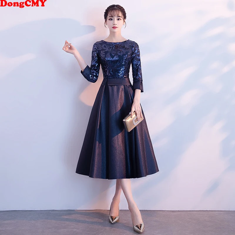 Abendkleider настоящий образец Спагетти ремни Bling темно-синего цвета из тюля длинное вечернее платье модные Выпускные платья