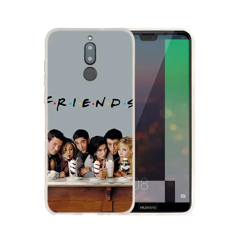 Чехлы для телефонов Perk coffee friends tv для huawei mate 30 20 10 Lite Pro, мягкий силиконовый чехол Y9 Nova 5T 5i 4 5 Pro - Цвет: Hot 10