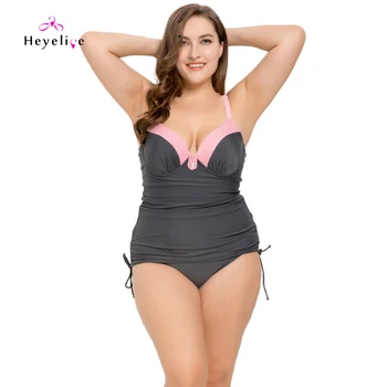 

Sexy Plus Size Swimwear Women 5XL New Swim Suits Retro Push Up Swimming Wear One Piece Bathing Suits Plus Beach Sport Swim Suits