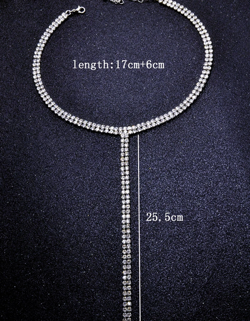 Ювелирные изделия Высочайшее качество полная камень звено цепи ожерелье подарок для женщин девушки N2019
