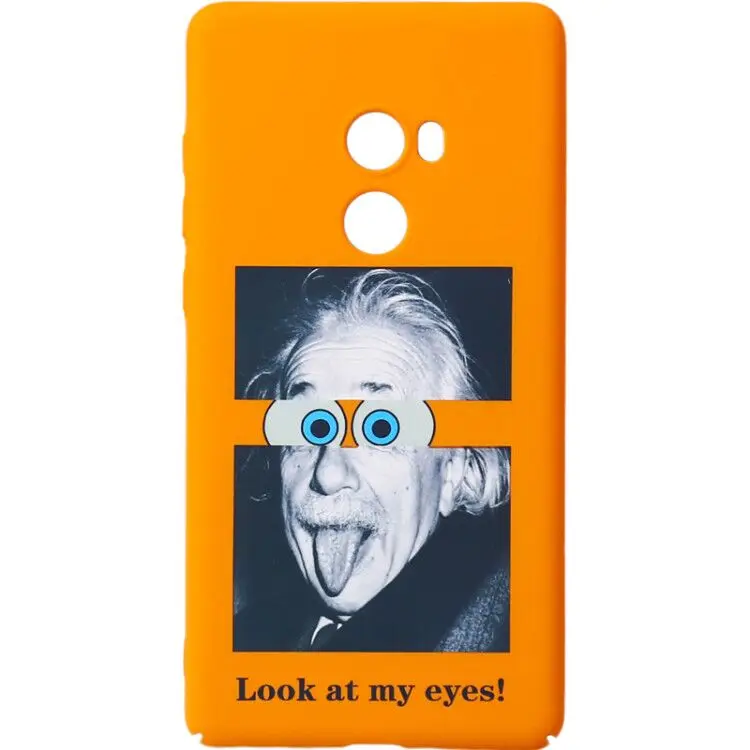 Чехол для телефона Einstein funny face spoof Xiaomi MI 8 MIX 2 S NOTE 3 8SE 6X 6 |