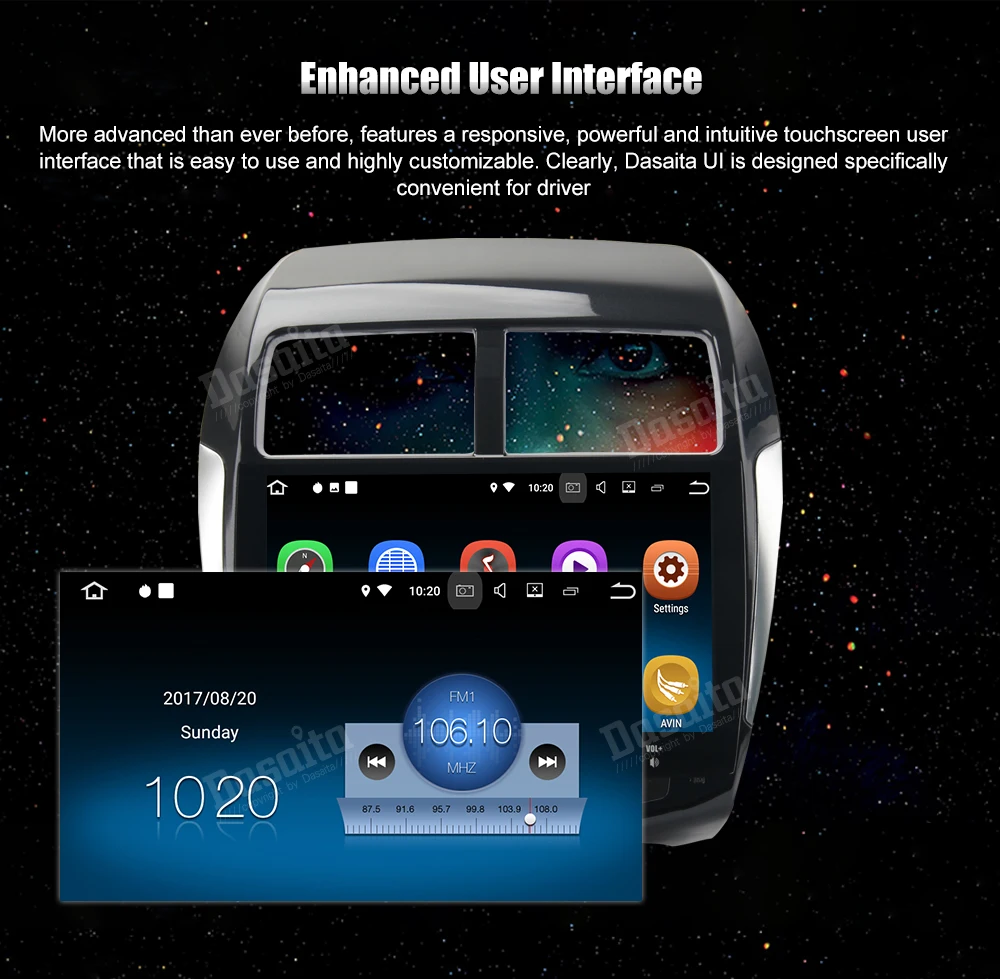 Discount Radio android 8.1 GPS Navi for Mitsubishi ASX RVR 2010+ Outlander sport autoradio navigation head unit multimedia stereo 2Gb Ram 11