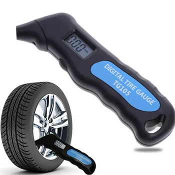 

Digital Car Tire TG105 Digital Tire Pressure Gauge Meter Manometer Barometers Tester Digital LCD Tyre Air for Auto Car Tools