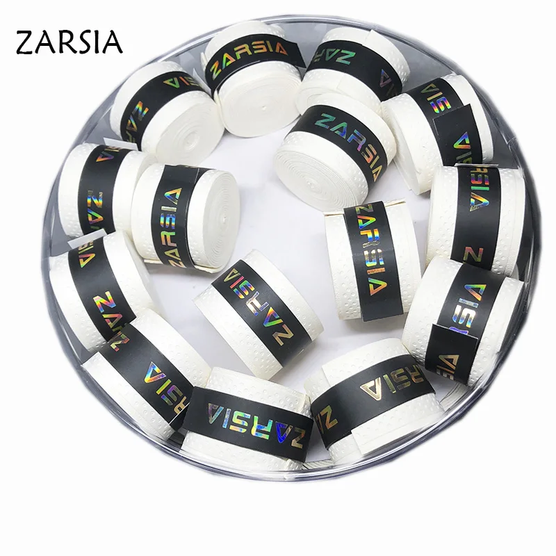 

60pcs ZARSIA Tennis overgrips,Pressure point Tennis Racket Grips,dry feel Anti-skid sweat absorbed wraps free shipping