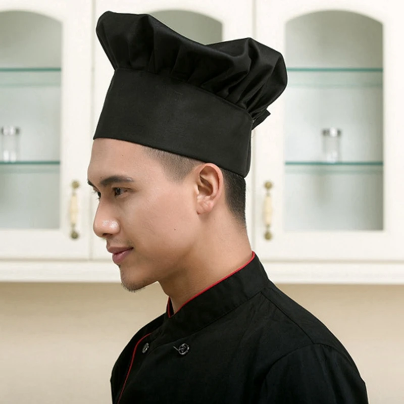 Sanxiaxin, регулируемая шапка шеф-повара для приготовления пищи, Мужская эластичная шапка для кухни, кепка для приготовления пищи, полосатые простые шапки, Рабочая кепка шеф-повара