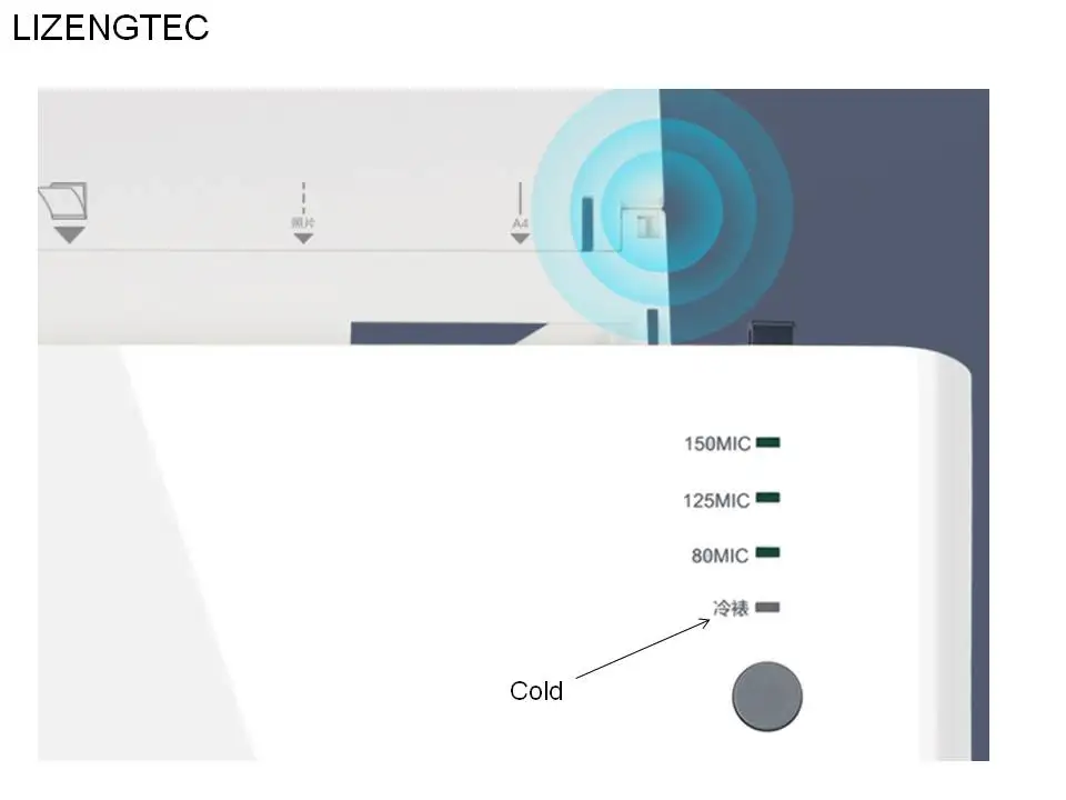 shipping lizengtec новые офисные кресла и быстрый разогрев фольги горячего& машина для холодного ламинирования для A4 Бумага для документов