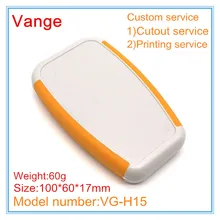 5 шт./лот резиновая крышка умный портативный Электрический корпус антиблокировочной системы пластиковый материал diy корпус коробка 100*60*17 мм для электронного продукта