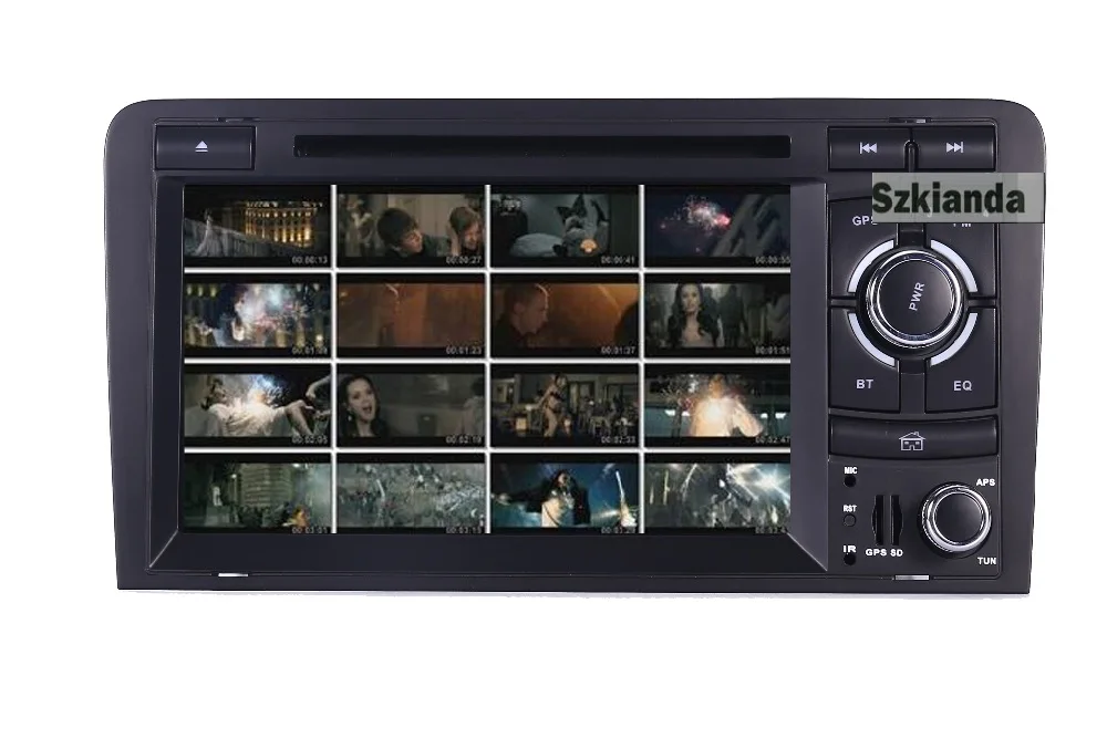 Clearance 2DIN Car DVD GPS For Audi A3 S3 2002-2011 Canbus Radio GPS Bluetooth 1080P 3G USB Host Ipod Map 10