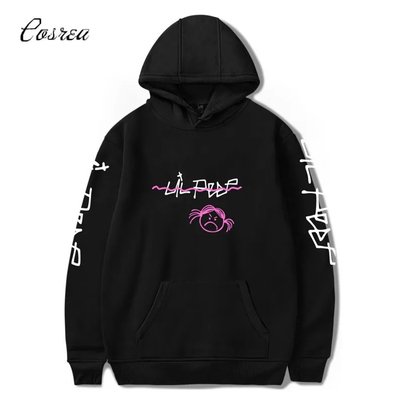 Толстовки Lil Peep Мужской Забавный пуловер свитера женские толстовки с длинным