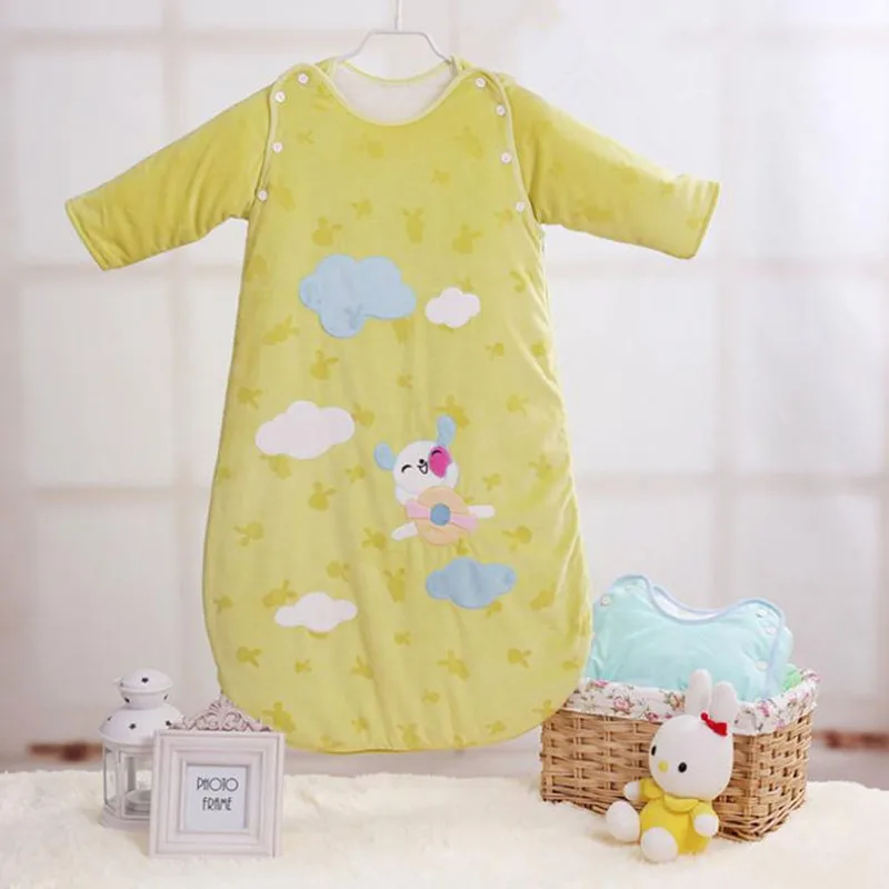 

Detachable Sleeping Bag 85cm Cotton Baby Sleeve Sack Newborn Envelop 0-3 Years